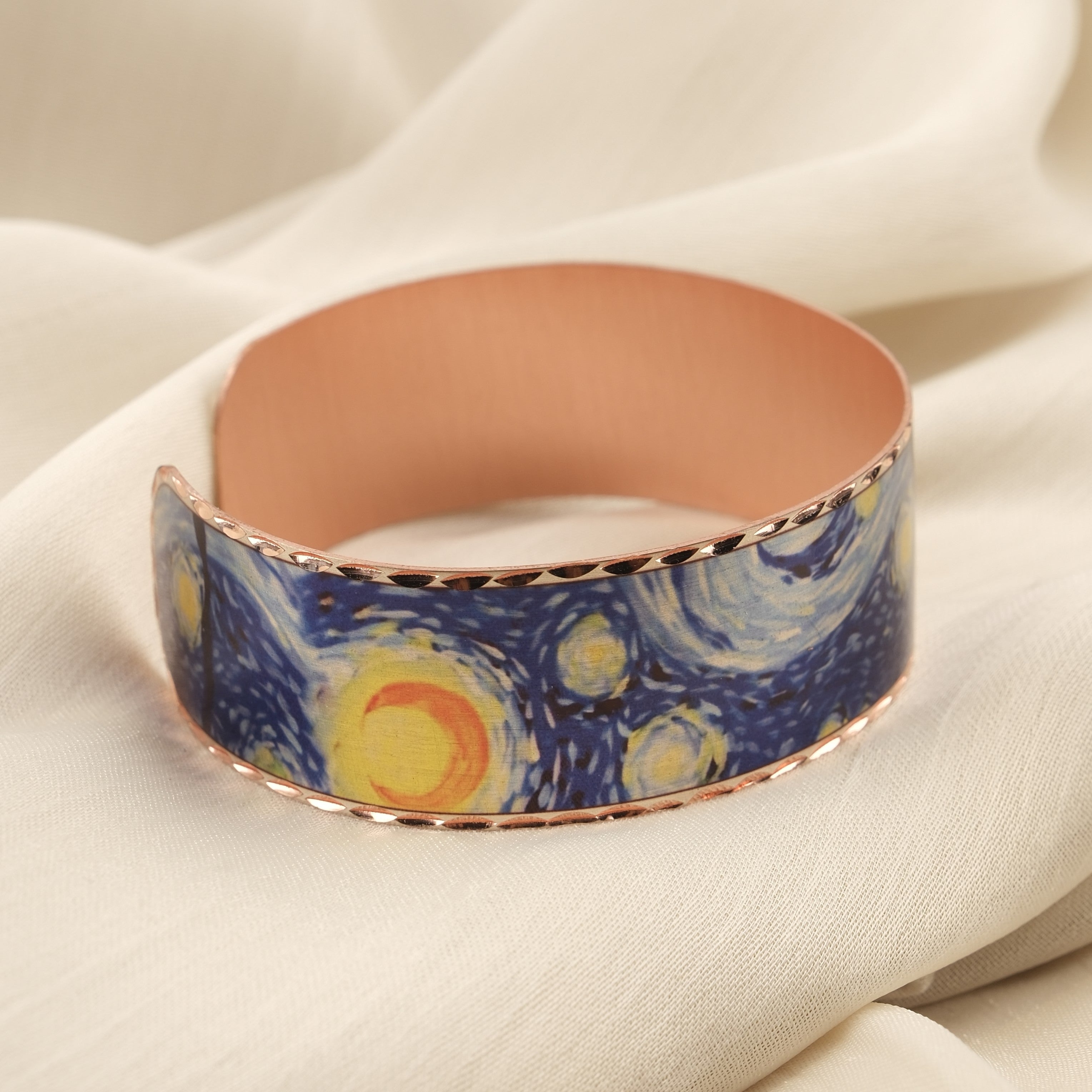 Vincent van Gogh “The Starry Night” Sanatsal Bileklik