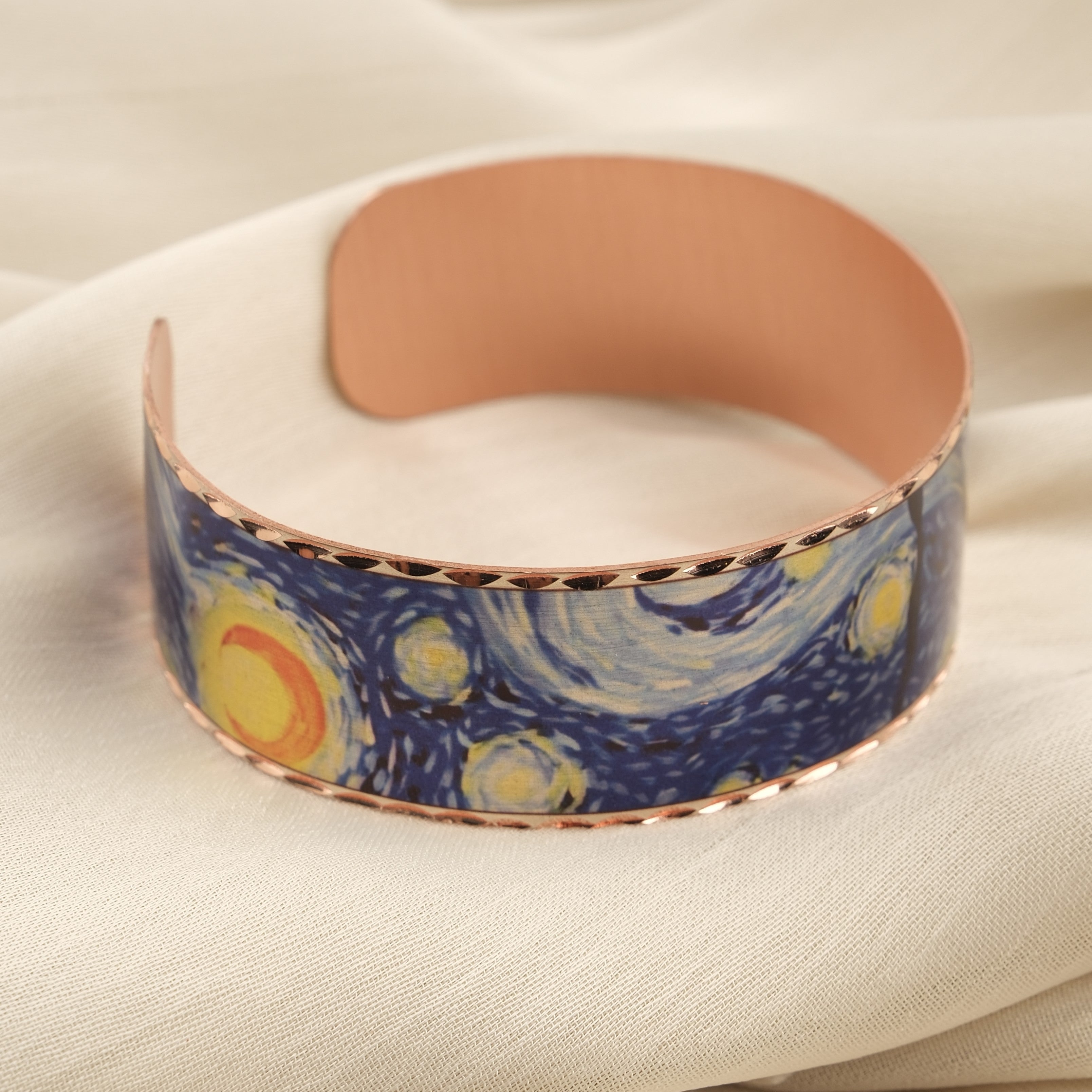 Vincent van Gogh “The Starry Night” Sanatsal Bileklik