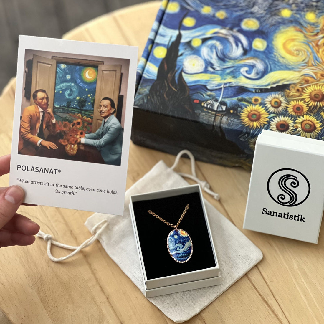 Sandro Botticelli “The Birth of Venus” Sanatsal Kolye